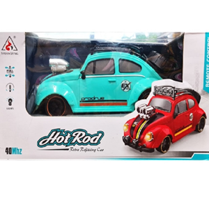 اسباب بازی ماشین کنترلی شارژی فولکس قورباغه ای Hot Rod Remote Control 40Mh -اسباب بازی ماشین کنترلی